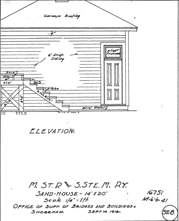 Soo Line Sand House Plans (BP-16)