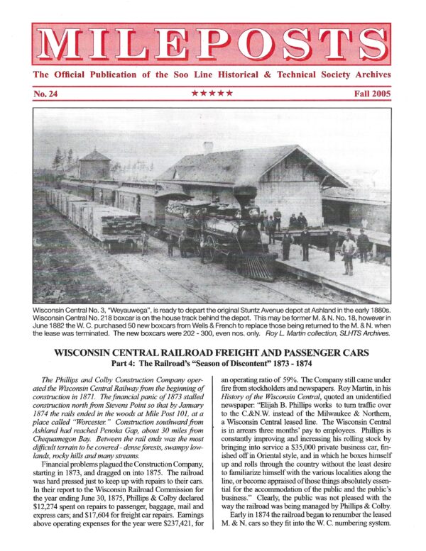 Mileposts No. 24 Fall 2005