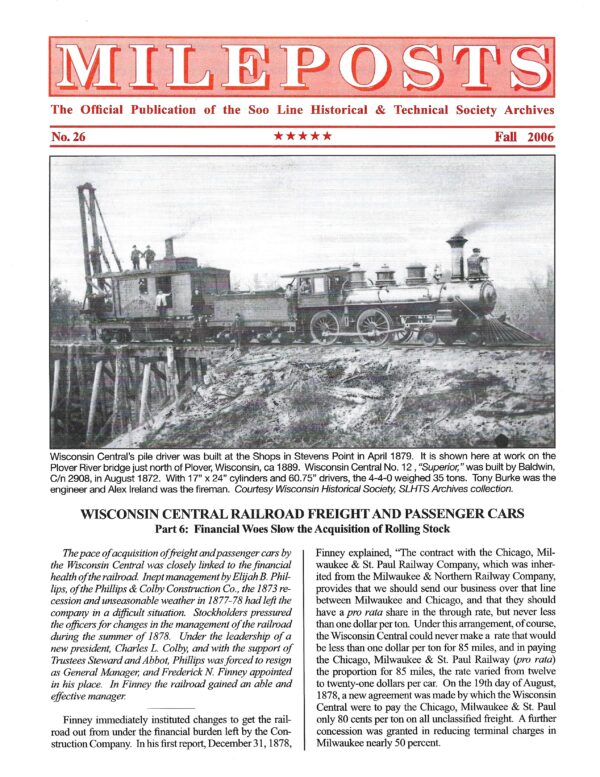 Mileposts No. 26 Fall 2006