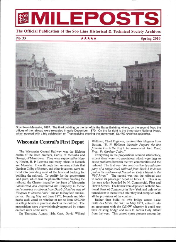 Mileposts No. 33 Spring 2010