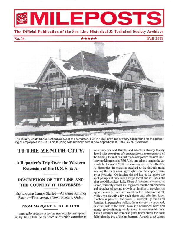 Mileposts No. 36 Fall 2011