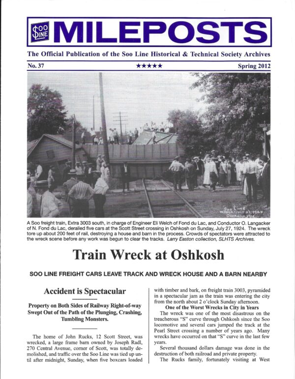 Mileposts No. 37 Spring 2012