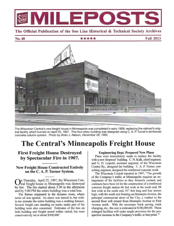 Mileposts No. 40 Fall 2013