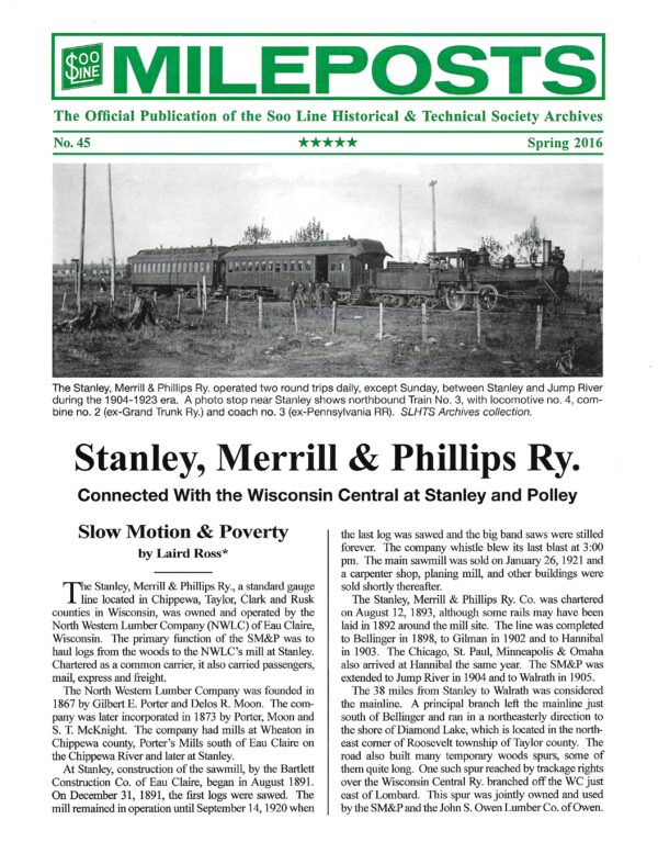 Mileposts No. 45 Spring 2016