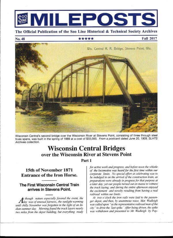 Mileposts No. 48  Fall 2017