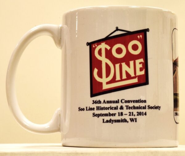 Soo Line 2014 Convention Coffee Mug, Ladysmith WI. (sold out)