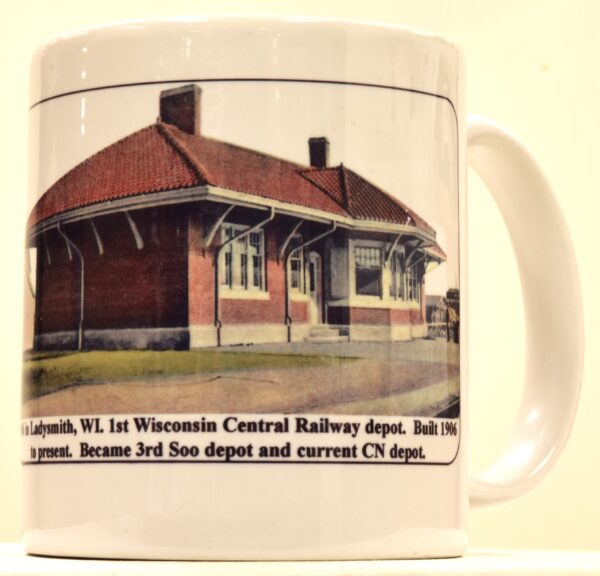 Soo Line 2014 Convention Coffee Mug, Ladysmith WI. (sold out) - Image 2